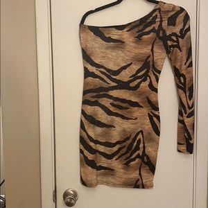 Tiger striped dress